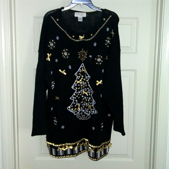 Vintage Ugly Christmas Sweater By Extra 